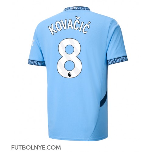 Camiseta Manchester City Mateo Kovacic #8 Primera Equipación 2024-25 manga corta